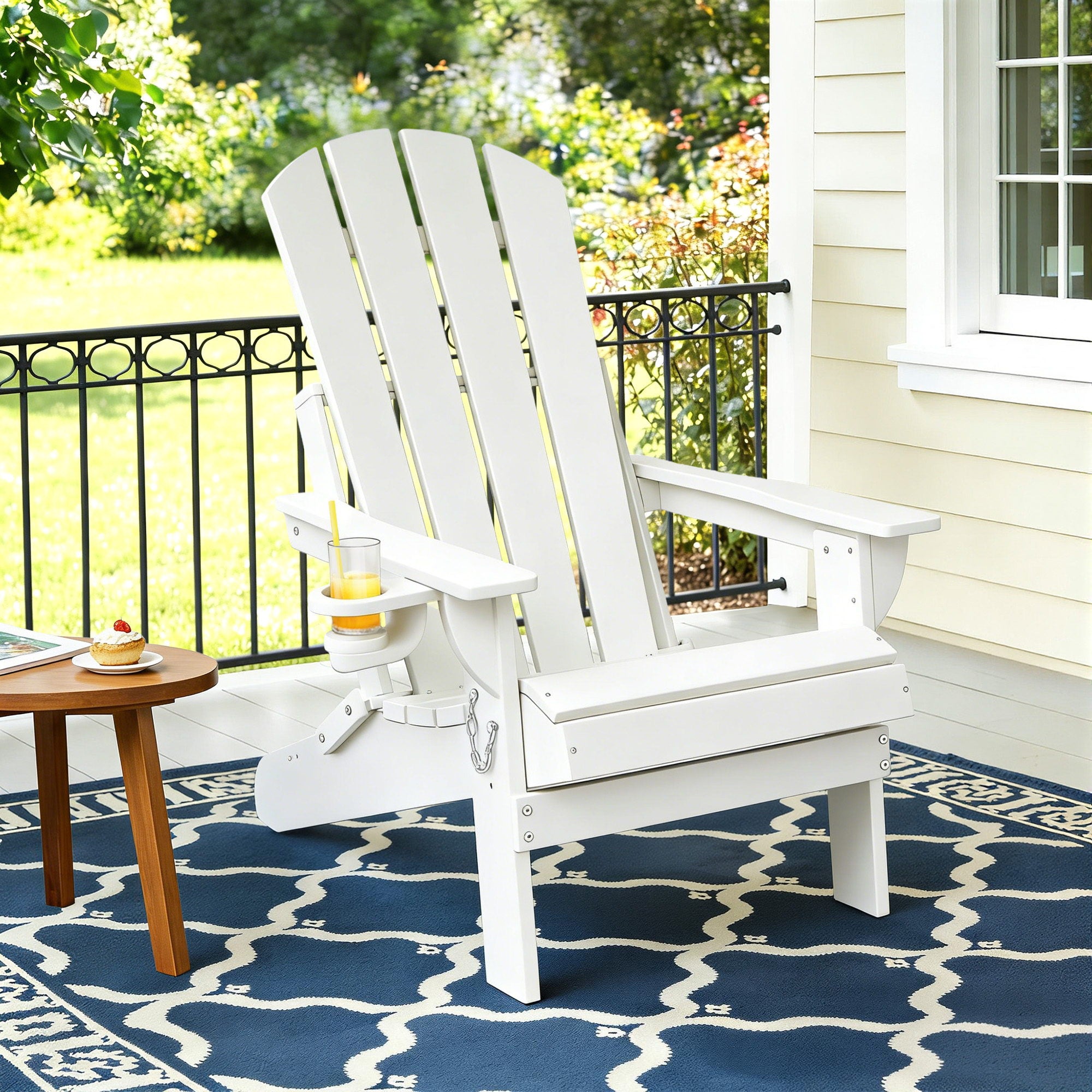 Gardeon Adirondack Outdoor Chair HDPE Folding | Simpledeals