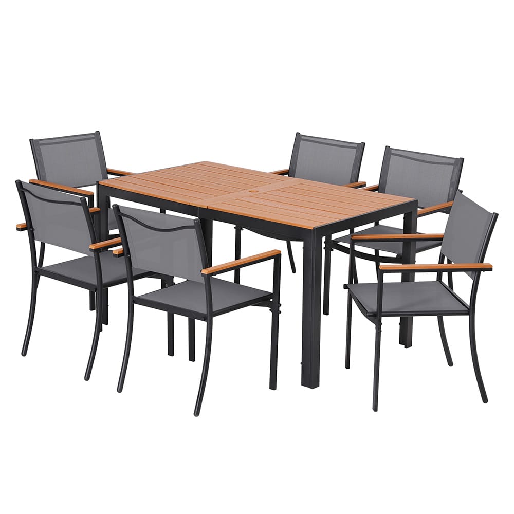 Outdoor Dining Set Table 55x57x84.5cm