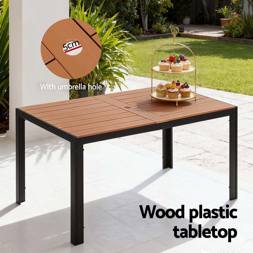 Outdoor Dining Set Table 55x57x84.5cm