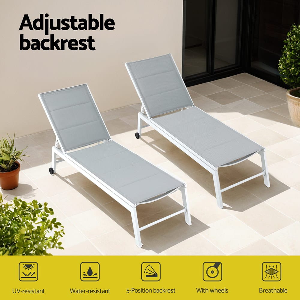 King Size Outdoor Chaise Lounge
