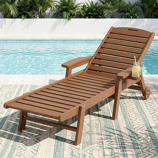 Gardeon Sun Lounge HDPE Outdoor Lounger Chair