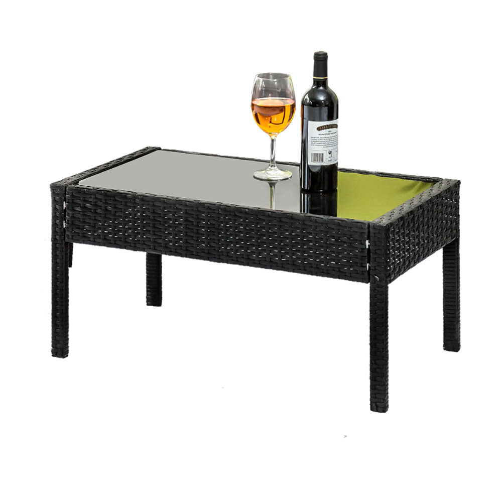 Outdoor Furniture Lounge Setting Garden Patio Wicker Cover Table Chairs, Outdoor Sofas & Lounge Sets