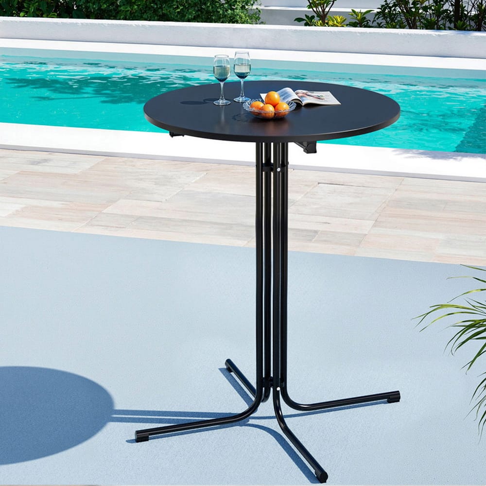 Black table 88x88x109cm, view 7