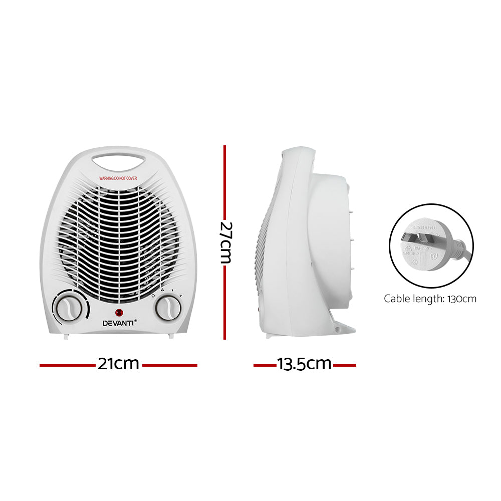 Electric Fan Heater 2000W | 2000W