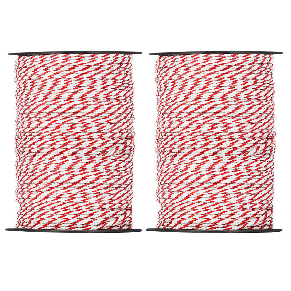 Electric Fence Poly Rope 2X 500M, Fencing