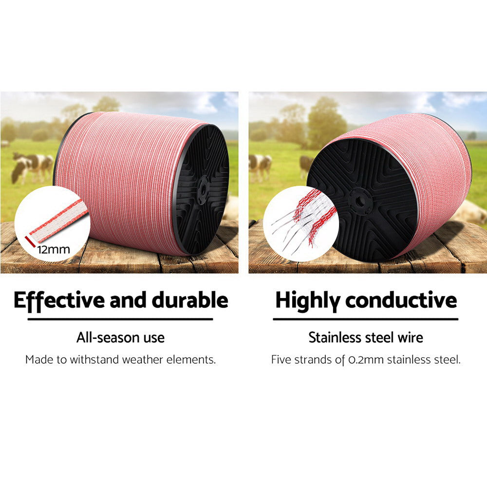 Electric Fence Poly Tape 2000M