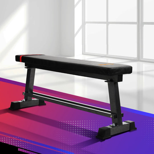 Weight Bench Flat Bench Press Home Gym Equipment 300Kg Capacity - Exercise Benches