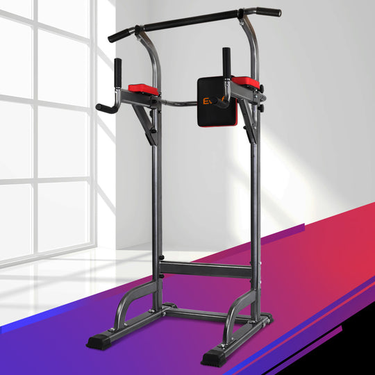 Weight Bench Chin Up Tower Bench Press Home Gym Wokout 200Kg Capacity - Everfit Pull Fitness Station
