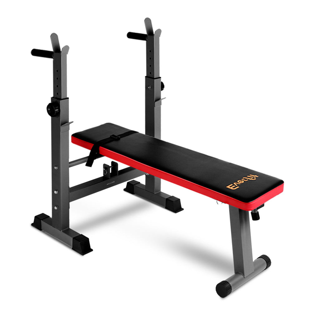 Weight Bench with Squat Rack & Bench Press Home Gym Equipment 200kg Capacity