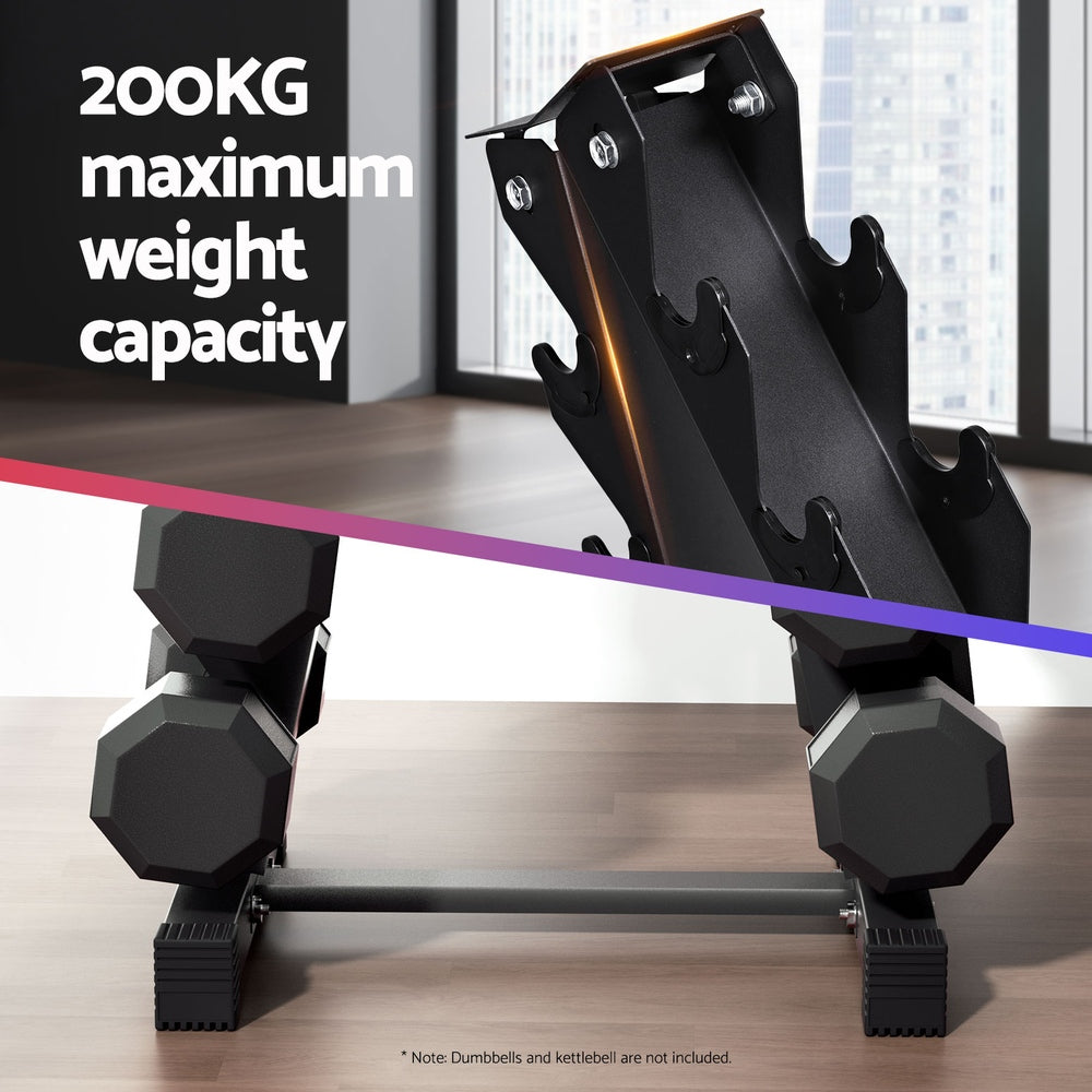 Dumbbells Rack 6 Tier Dumbbell Stand Home Gym Storage 200Kg Capacity