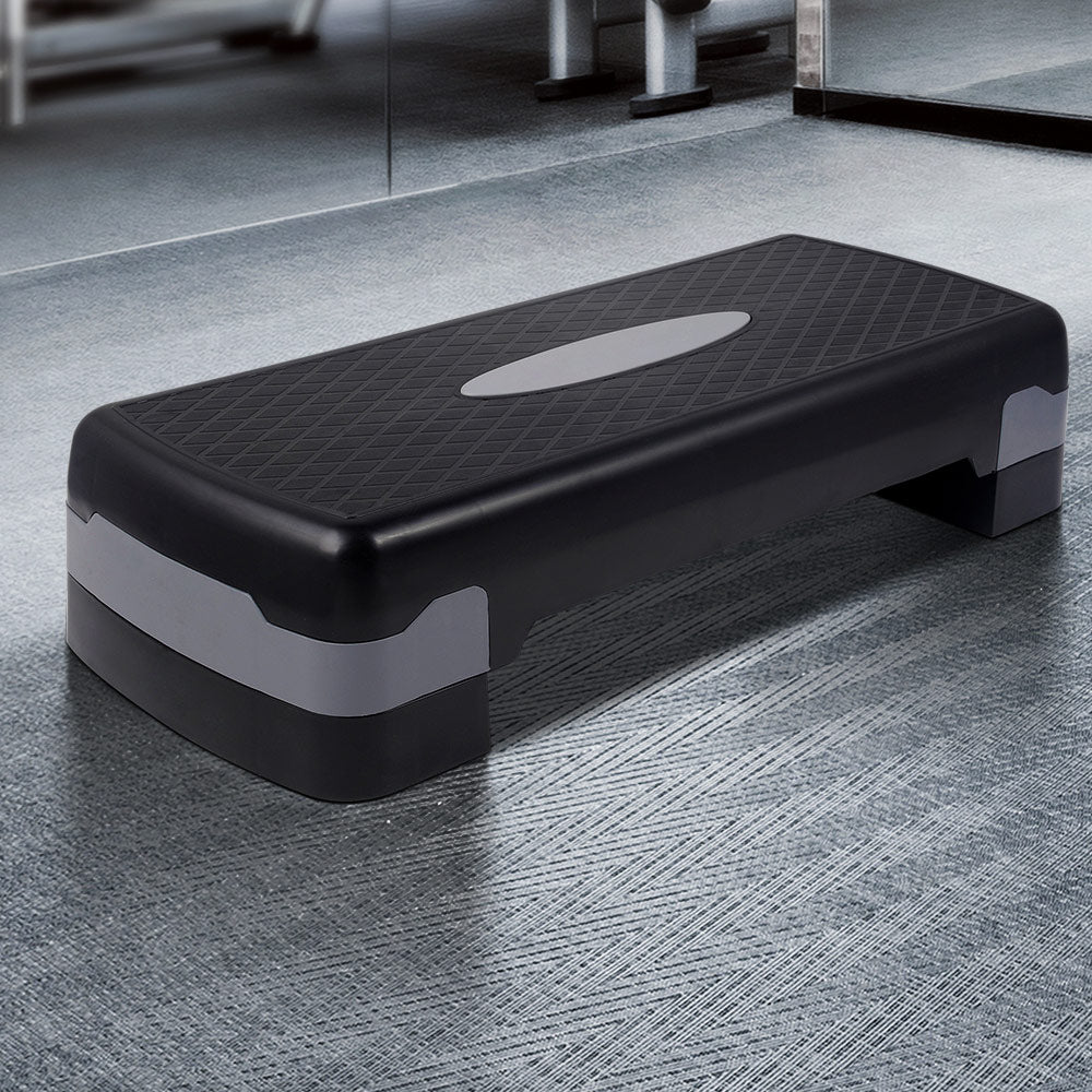 Step Exercise Stepper Steps Home Gym Fitness Block Bench Riser - Gym & Training Step