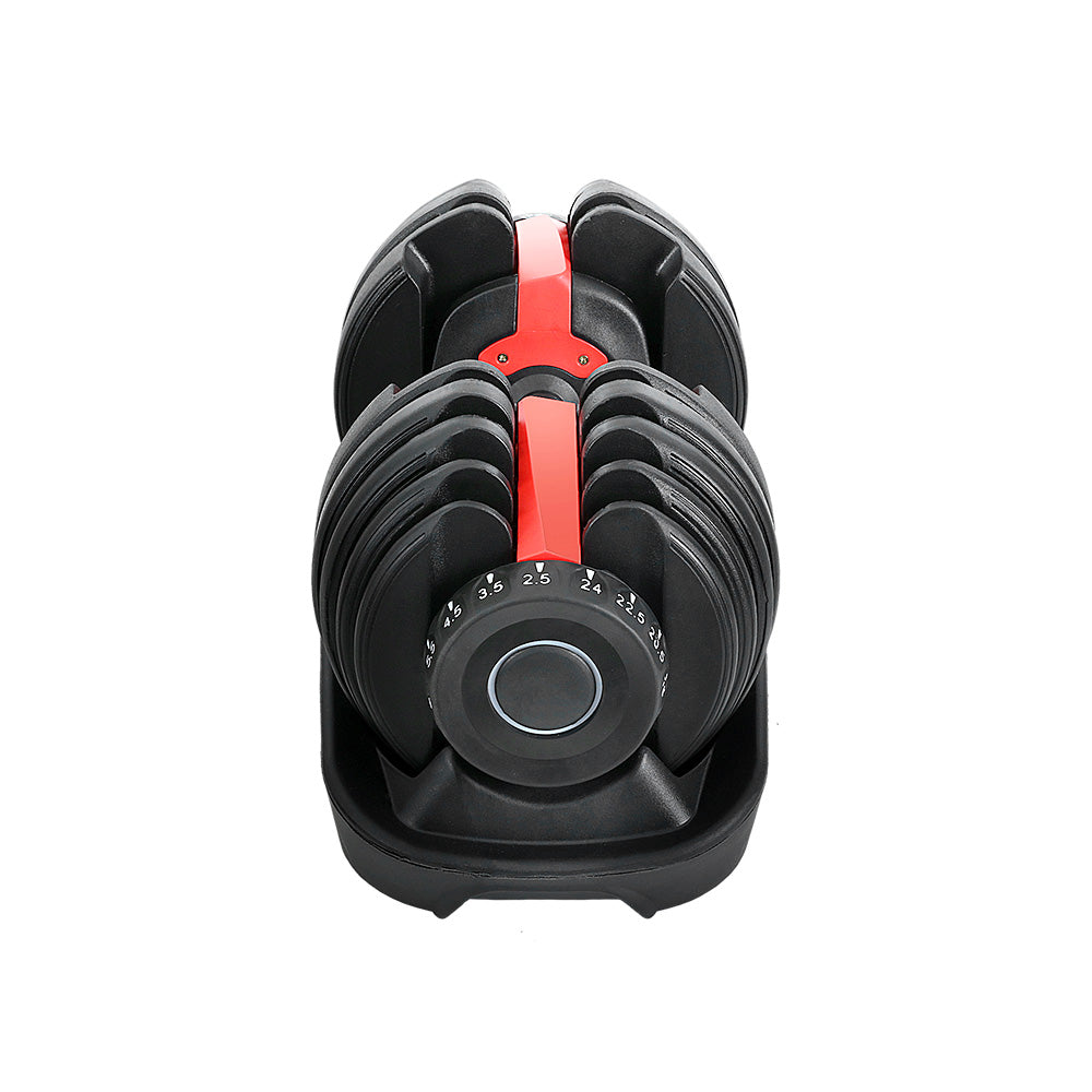 24Kg Dumbbells Adjustable Dumbbell Weight Plates Home Gym