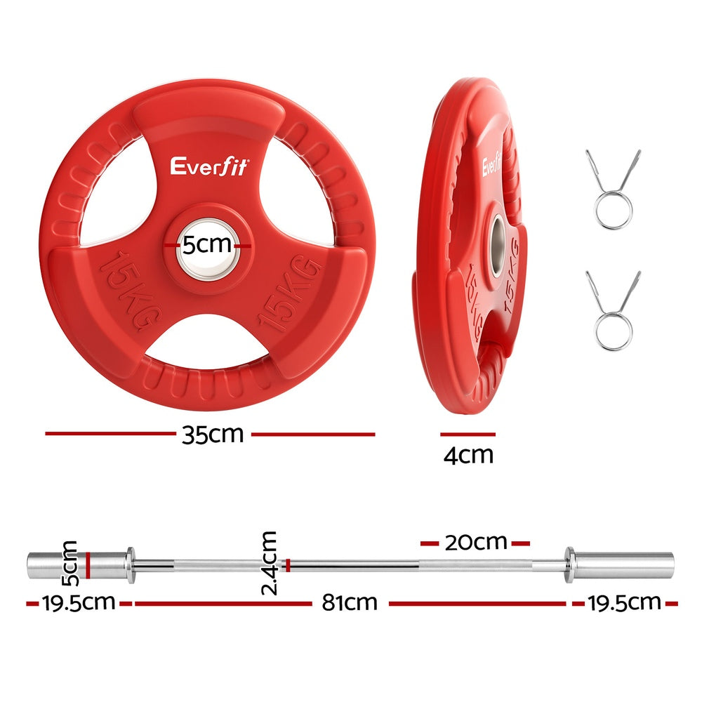 Compact 16kg Dumbbell Barbell Set for Home Gym