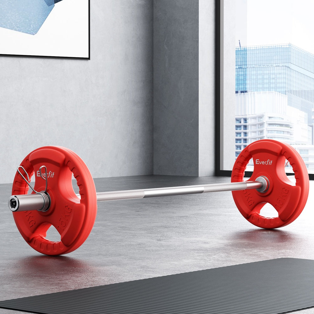Compact 16kg Dumbbell Barbell Set for Home Gym