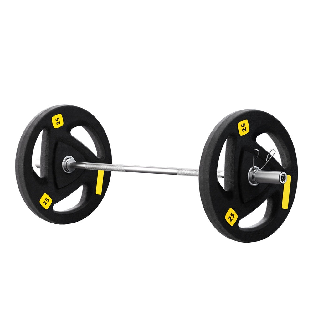 Compact 16kg Dumbbell Barbell Set for Home Gym