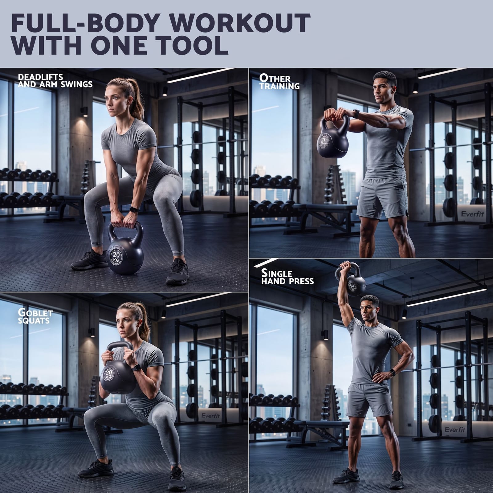 Kettlebell Weight Training 30x26x35cm