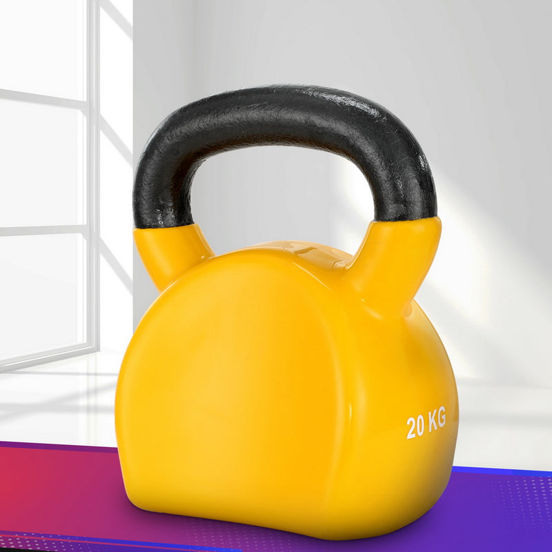 Kettlebell Set Weightlifting Bench Dumbbells Kettle Bell