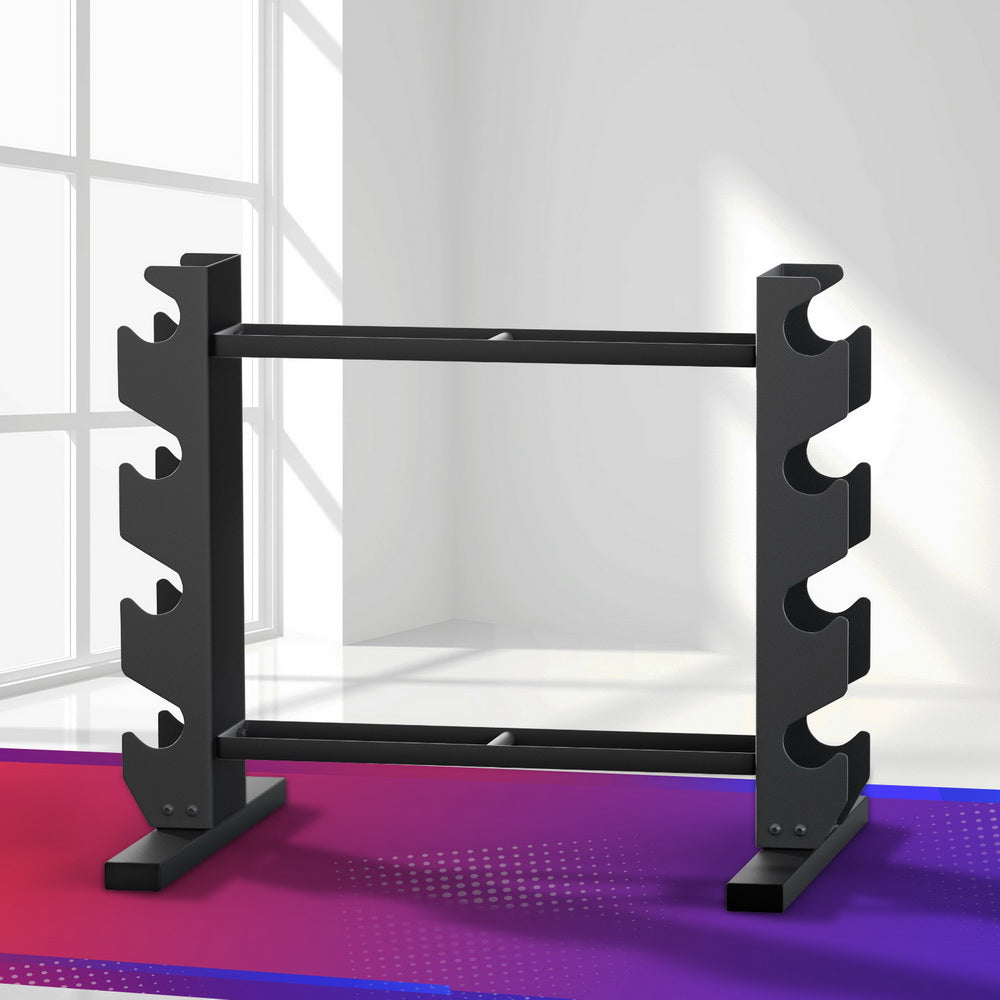 Dumbbells Rack Dumbbell Kettlebell Stand Home Gym Storage 200kg Capacity