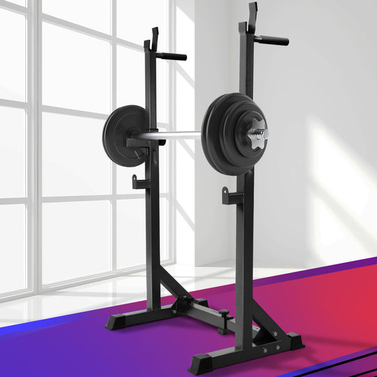 300Kg - Weight Bench Adjustable Squat Rack Home Gym Equipment 300Kg