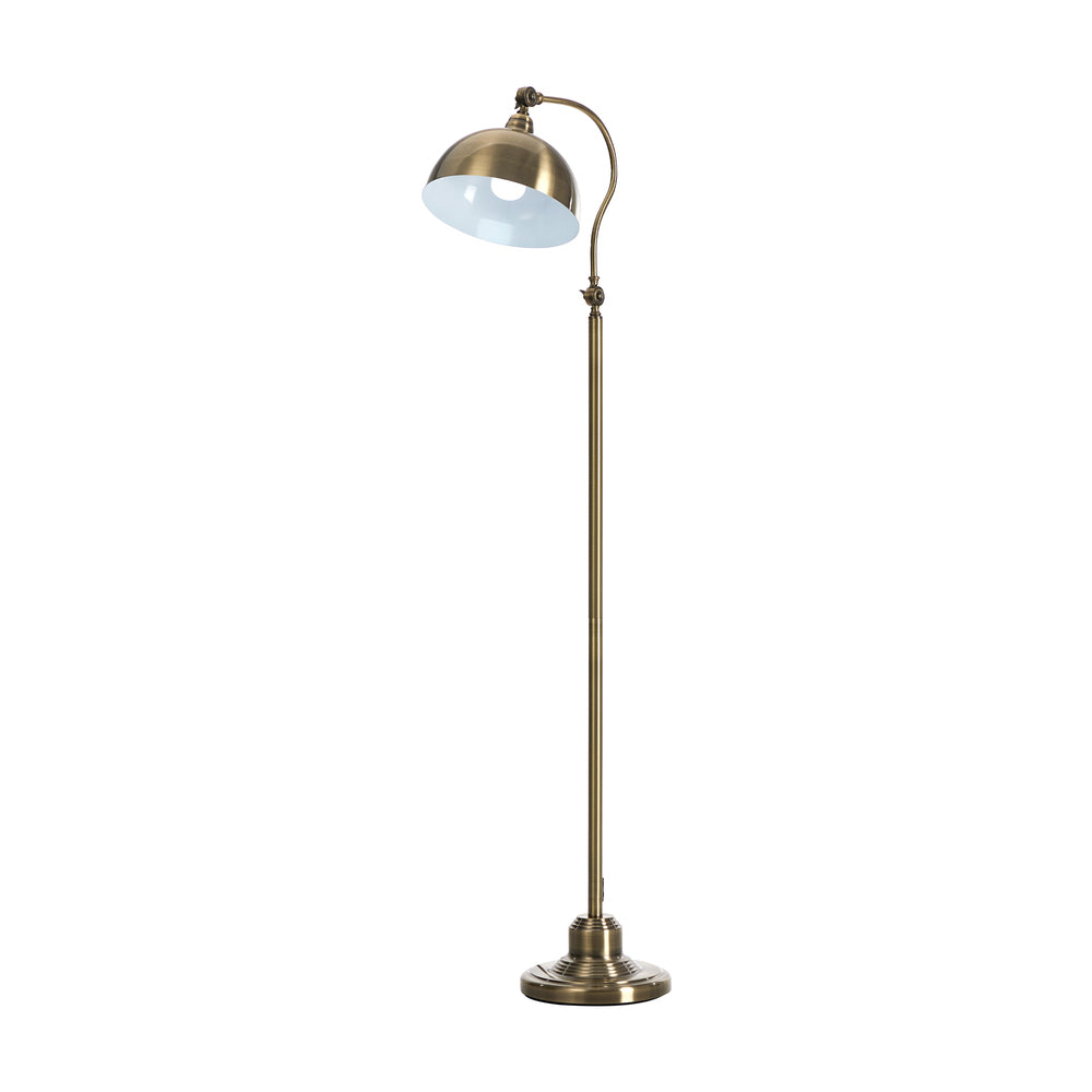 Floor Lamp Standing Light Metal Frame Bronze Finish Indoor Home Decor