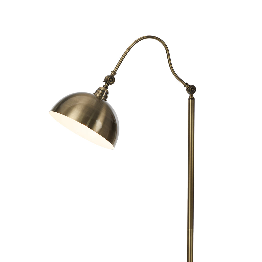 Floor Lamp Standing Light Metal Frame Bronze Finish Indoor Home Decor