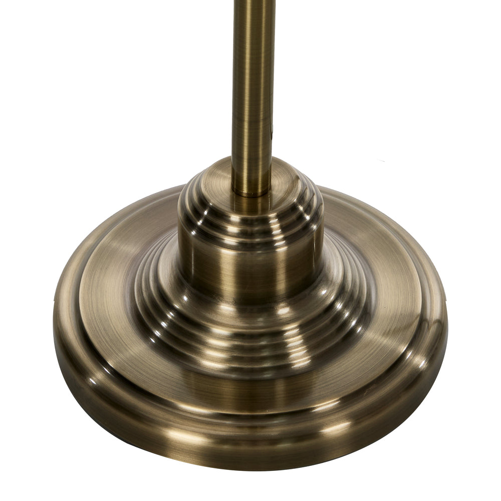 Floor Lamp Standing Light Metal Frame Bronze Finish Indoor Home Decor