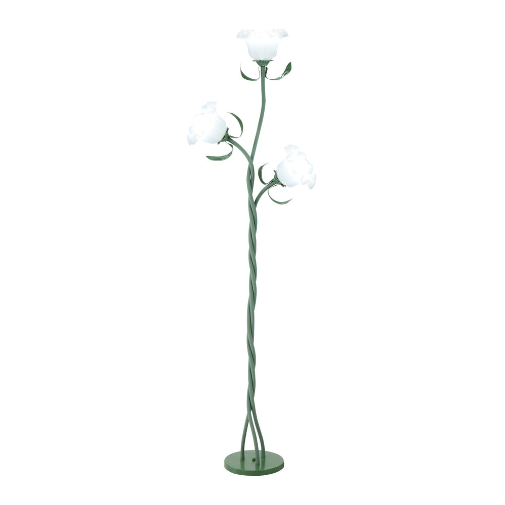 Floor Lamp Metal 3 Light 24x170cm