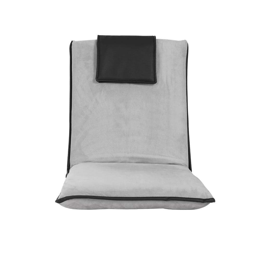 Grey Floor Lounge Sofa Bed 98x46x8cm