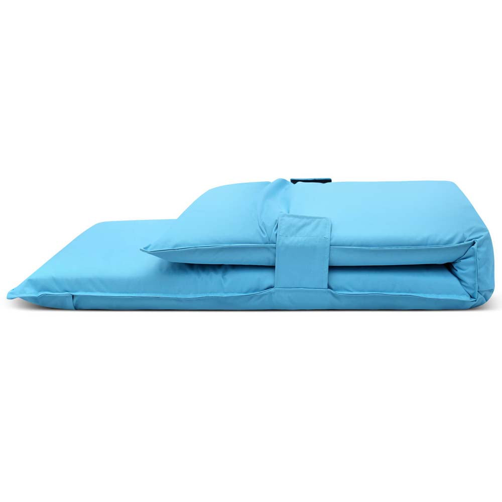 Floor Lounge Sofa Camping Chair Blue