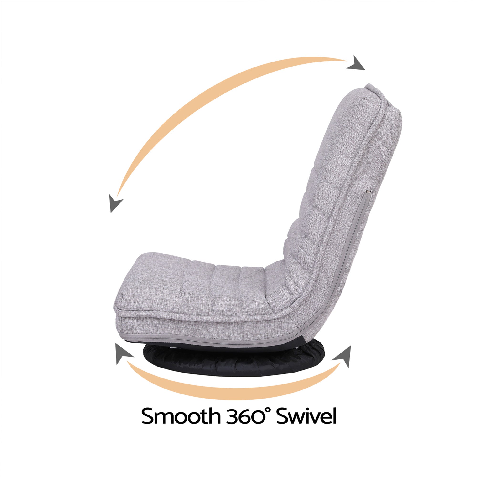 Artiss Floor Chair 360 Swivel Foldable Set 2 | Simpledeals