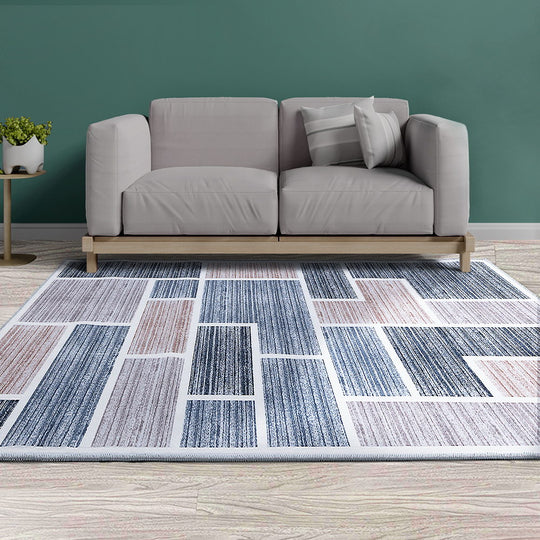 Rug 120x170cm Area Rug Large Carpet Soft Short Pile Modern - Artiss Floor Oblo Flr