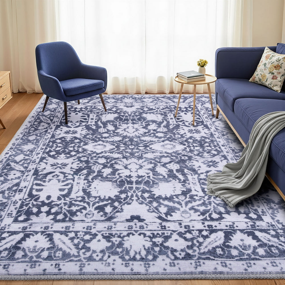 Floor Rug 240X340Cm Soft Velvet Washable Modern Area Rug Floor