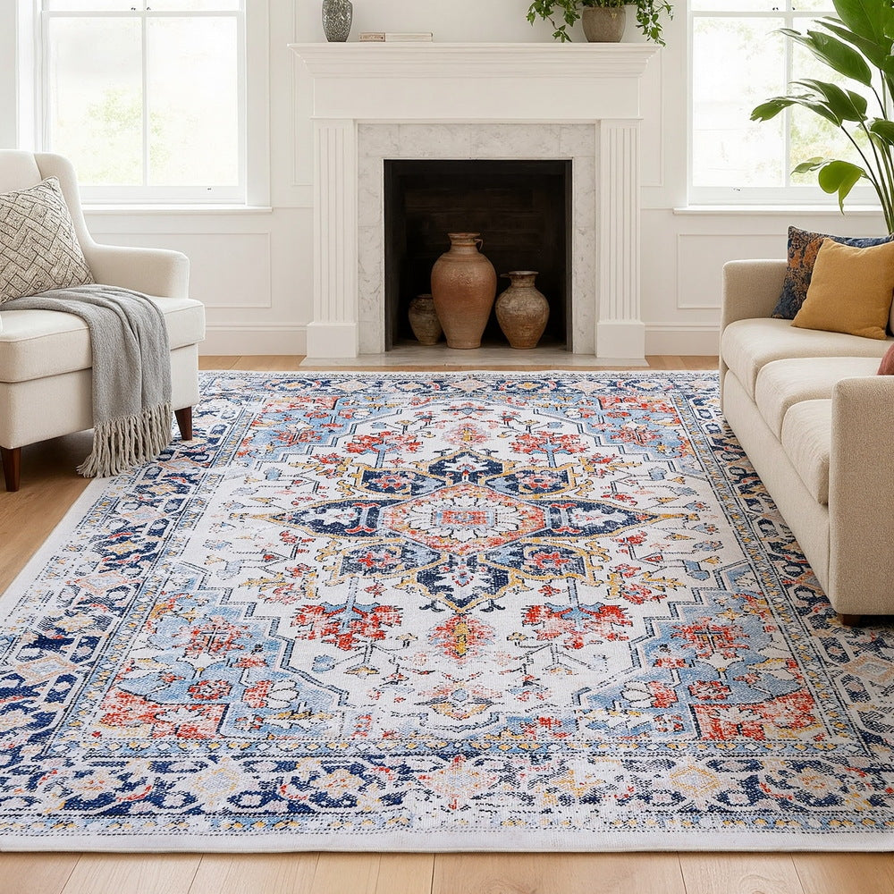 Floor Rug 200X290Cm Large Washable Carpet King Size