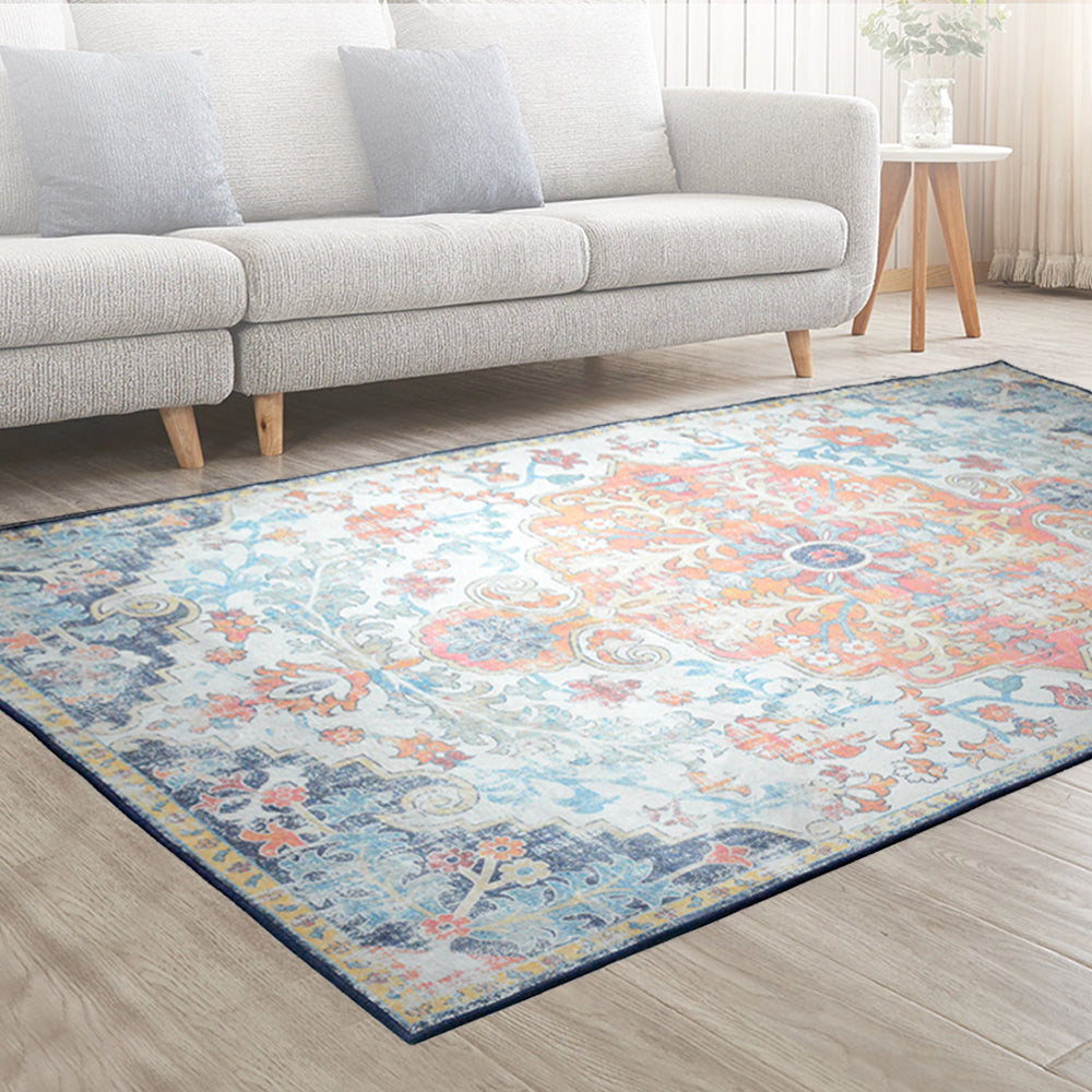 Floor Rug 160X230 Mat Carpet Short Pile Yasmin