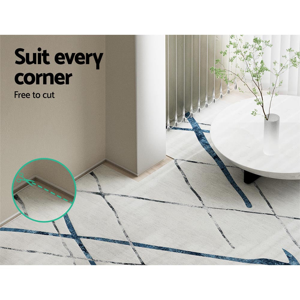 Rug 160x230cm Area Rug Washable Mat Large Carpet Soft Short Pile Jaca