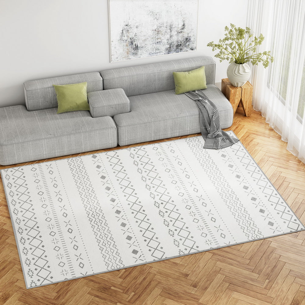 Floor Rugs Washable Area Mat Large Carpet, Microfiber Rug - photo 15