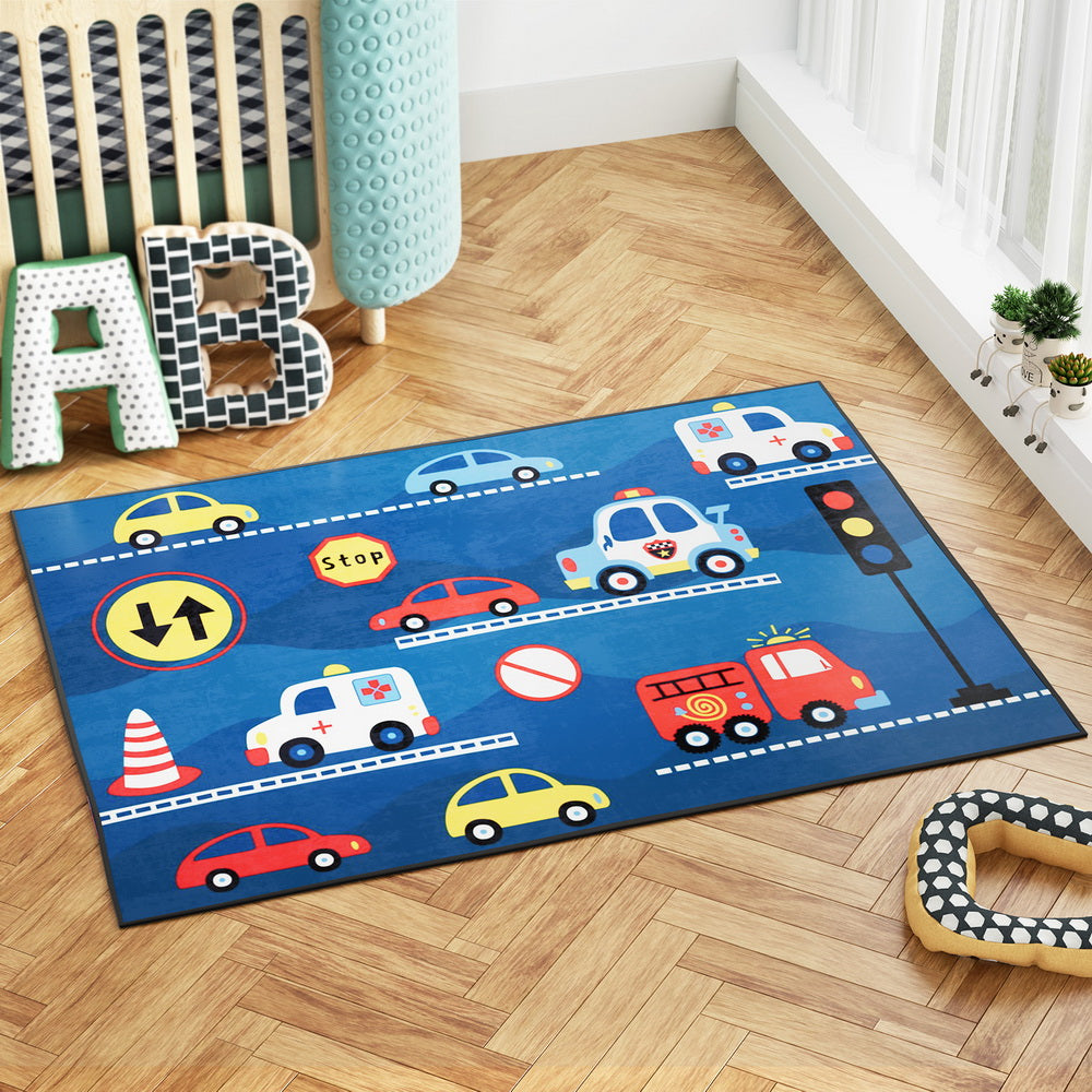 Rug 120x160cm Area Rug Washable Mat Large Carpet Soft Short