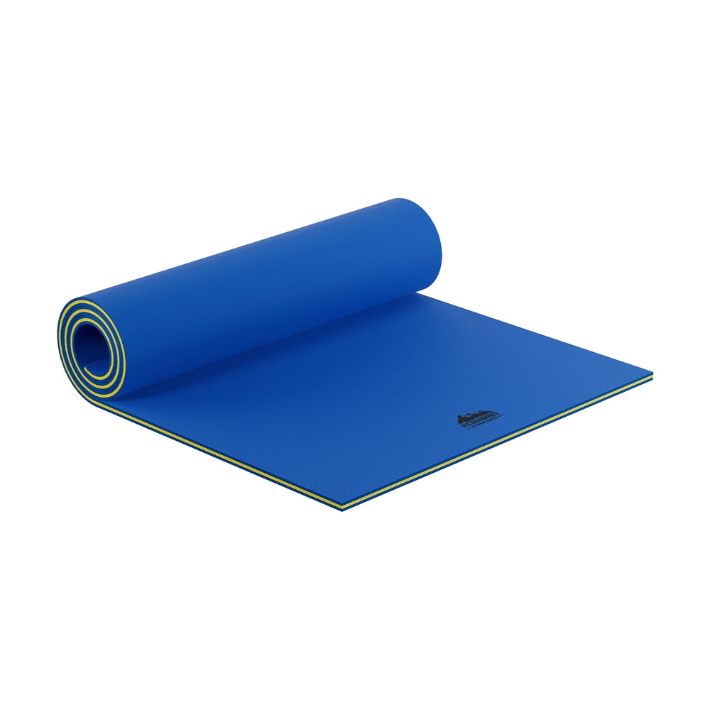 Pool Toys & Inflatables - Floating Water Mat 3.5x1.8m Foam Pad Swimming Pool Platform Blue