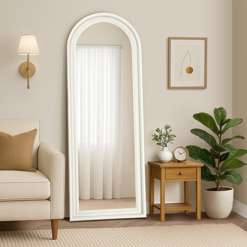 Full Length Mirror Elegance Arch 165x60cm Wood Green/Brown/Natural/White, Full Length Mirror - photo 28