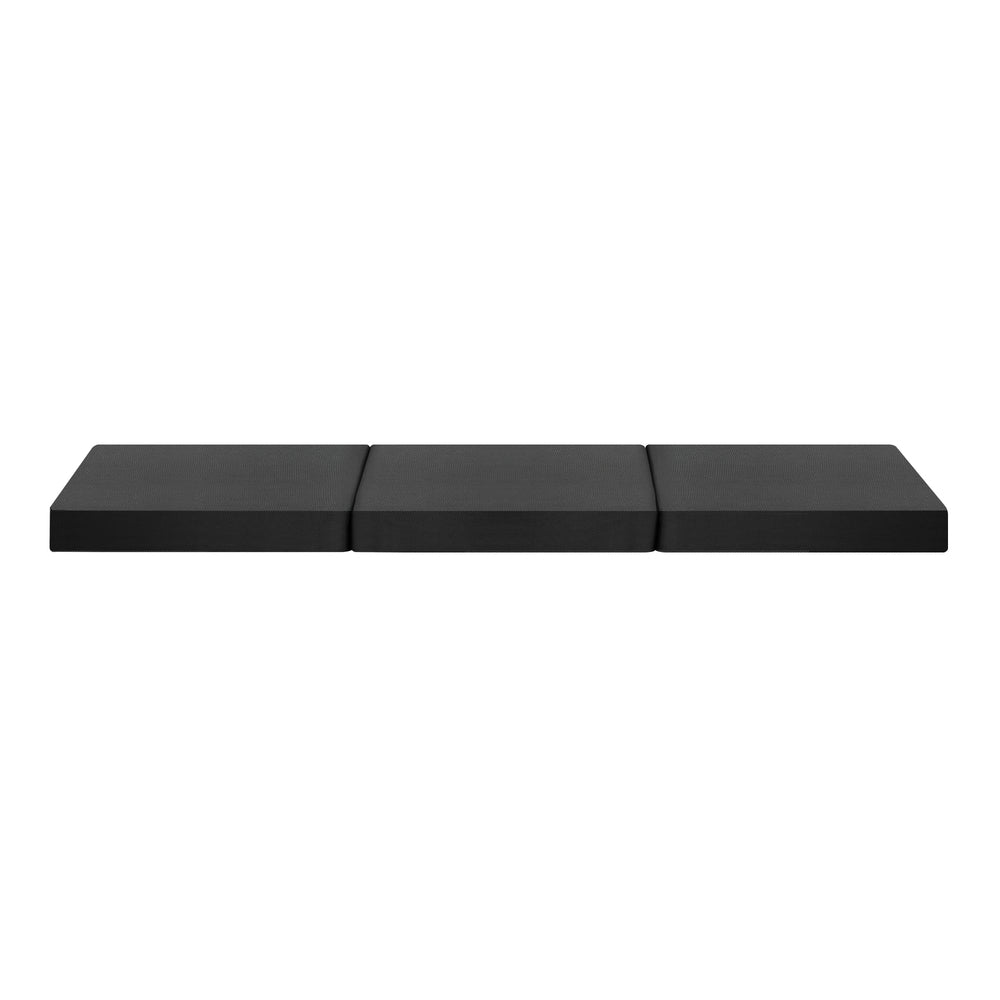 Folding Mattress Portable Single Sofa Foam Bed Grey