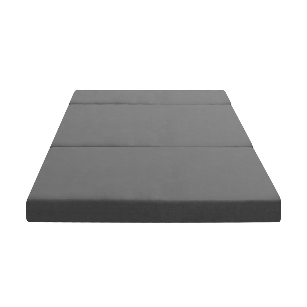 Folding Mattress Trifold Sleeping Cushion Mat Breathable Double