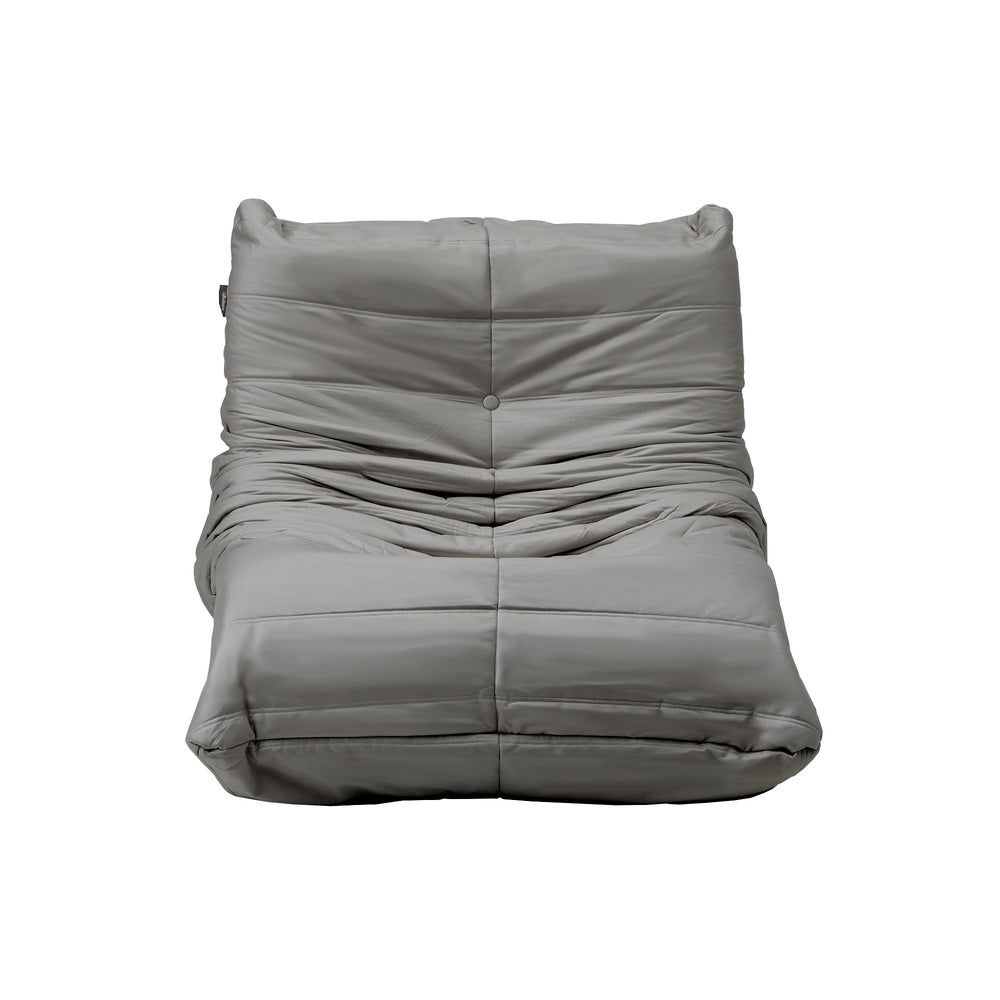 2X Floor Sofa Lounge Caterpillar Lazy Couch Single Pouffe