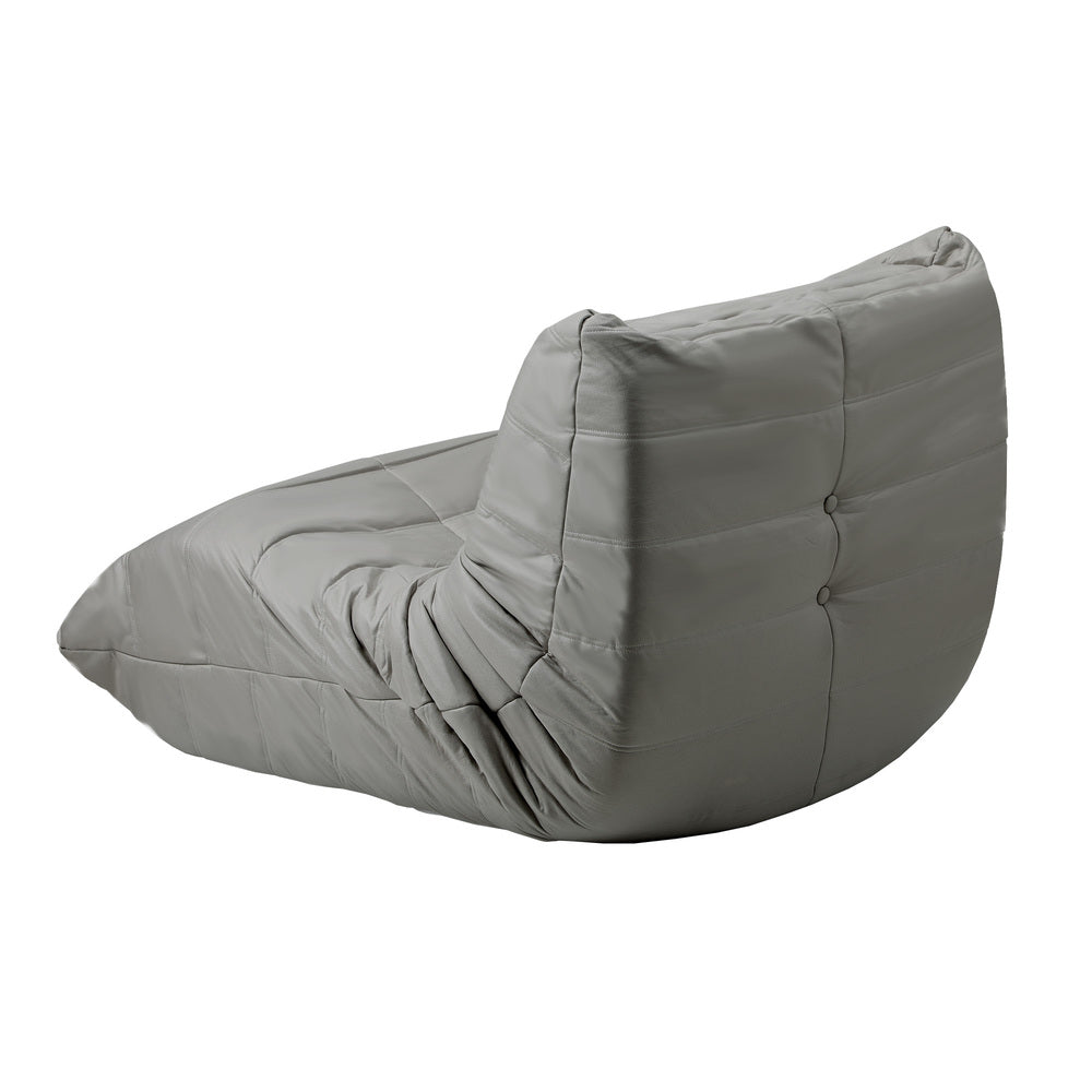 2X Floor Sofa Lounge Caterpillar Lazy Couch Single Pouffe