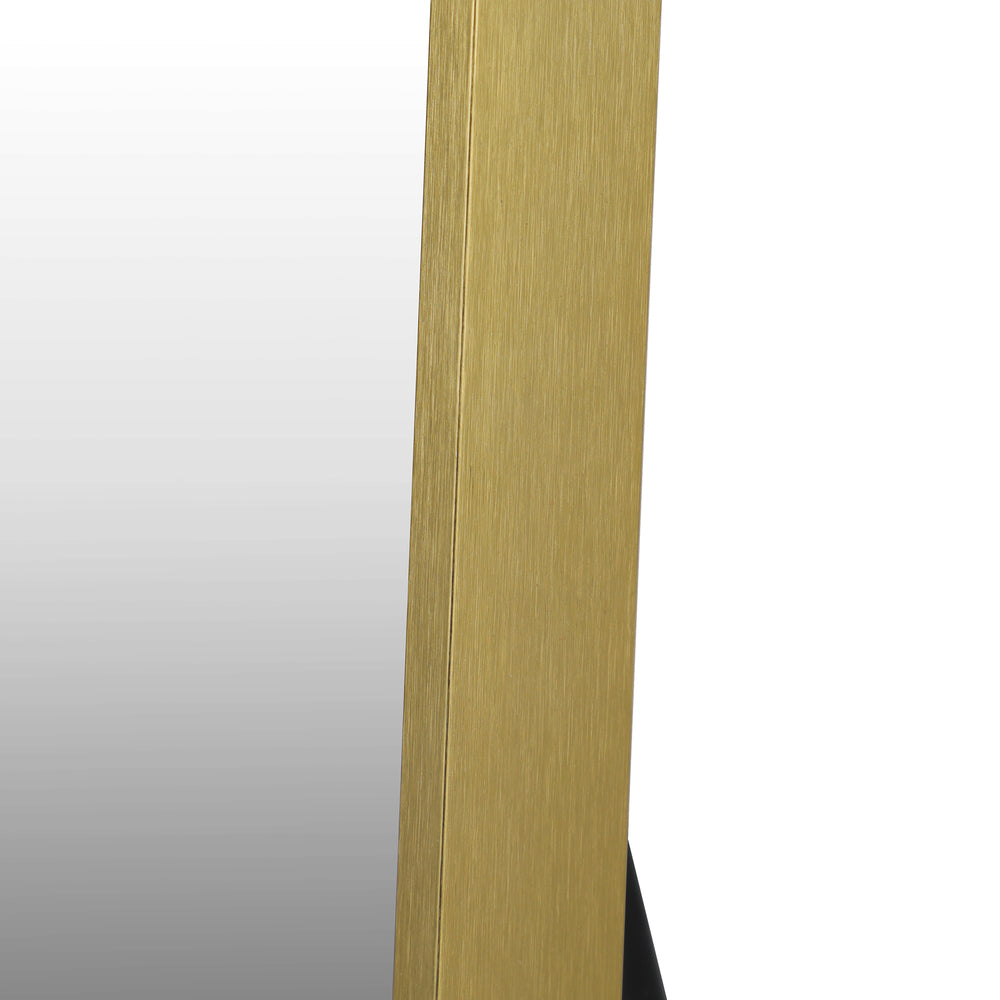 Gold Full Length Mirror Free Standing 166cm | Simpledeals