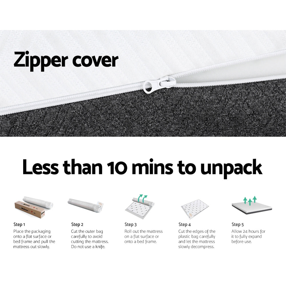Simple Deals Queen/Double/King/Single Gel-Infused Memory Foam Mattress