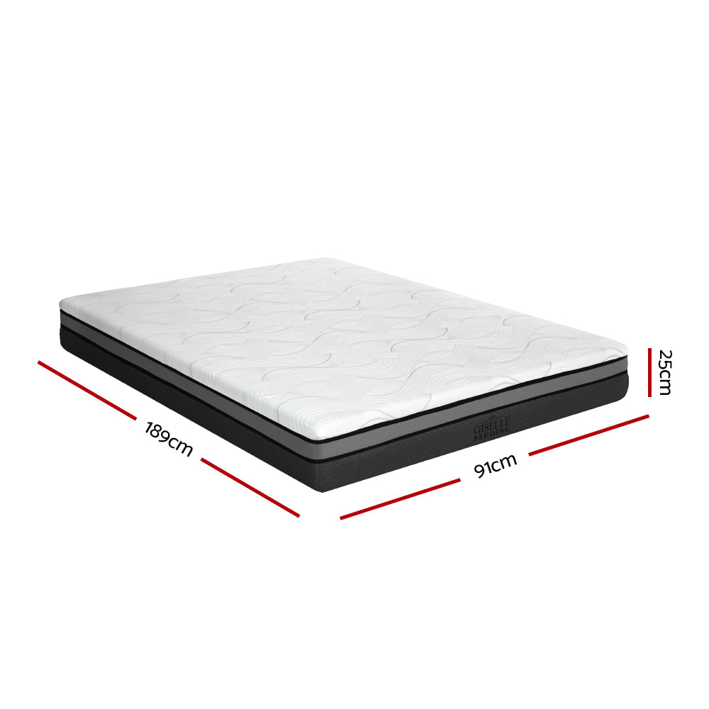 Indulge in Comfort with a Single 25cm Cool Gel Memory Foam Bed