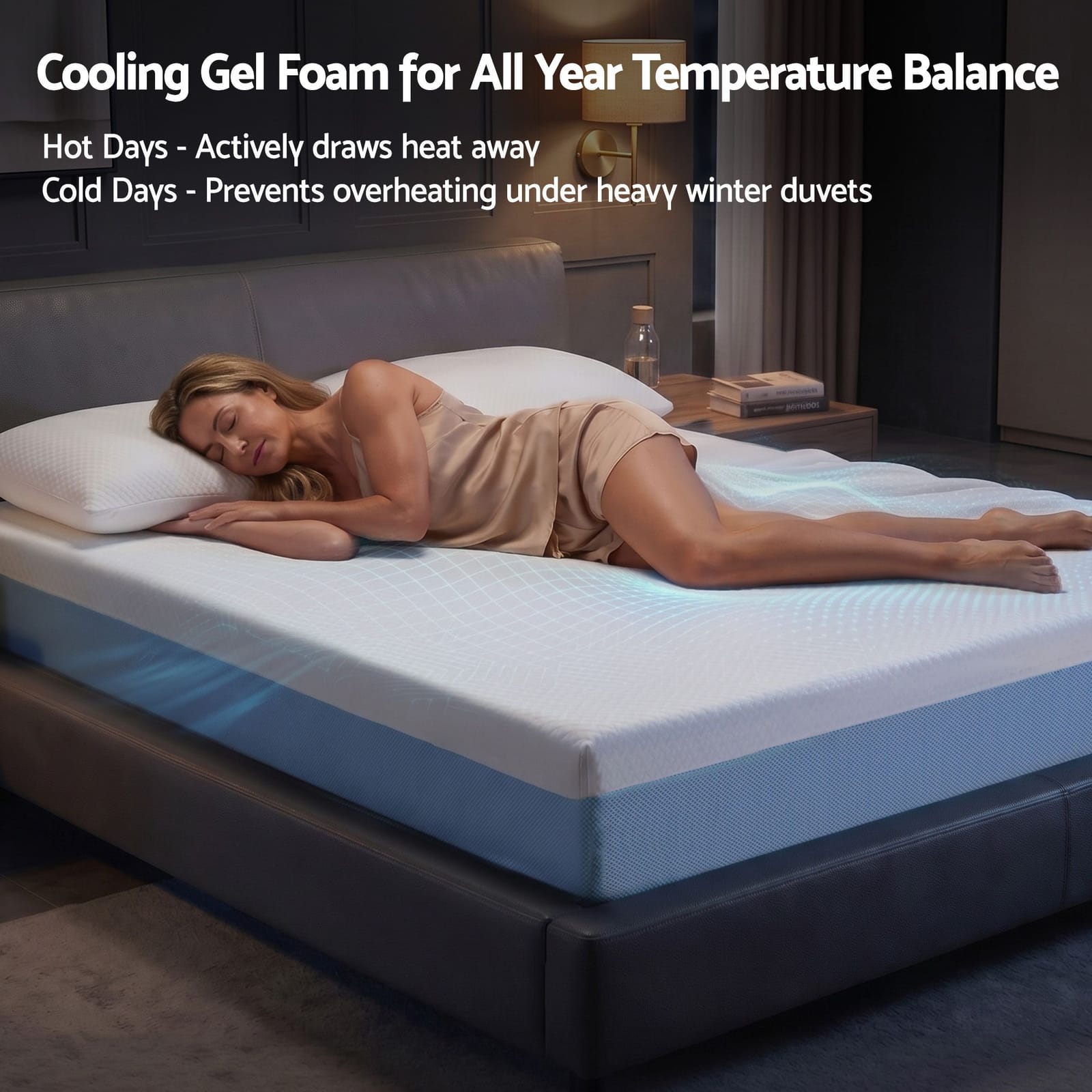 White mattress 137x190cm