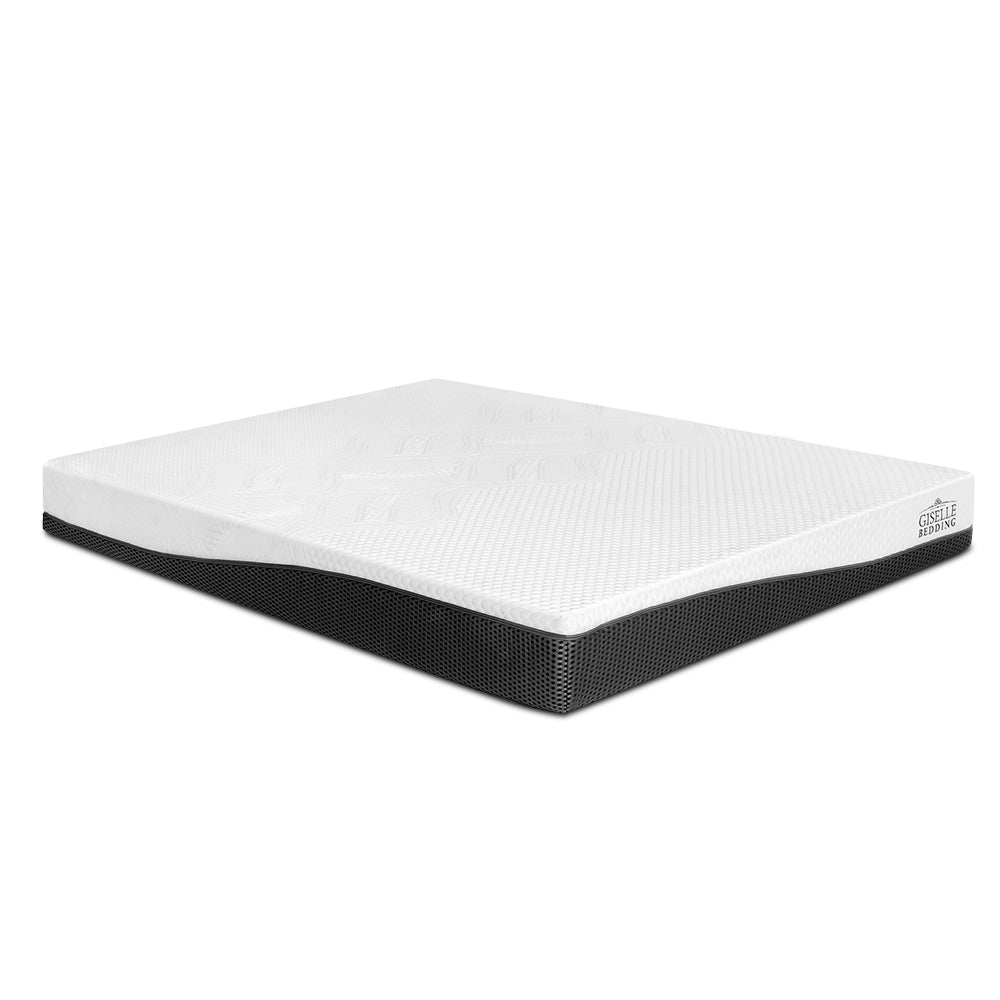 Single 21cm Thick Mattress Cool Gel Memory Foam Non Spring Medium Firm