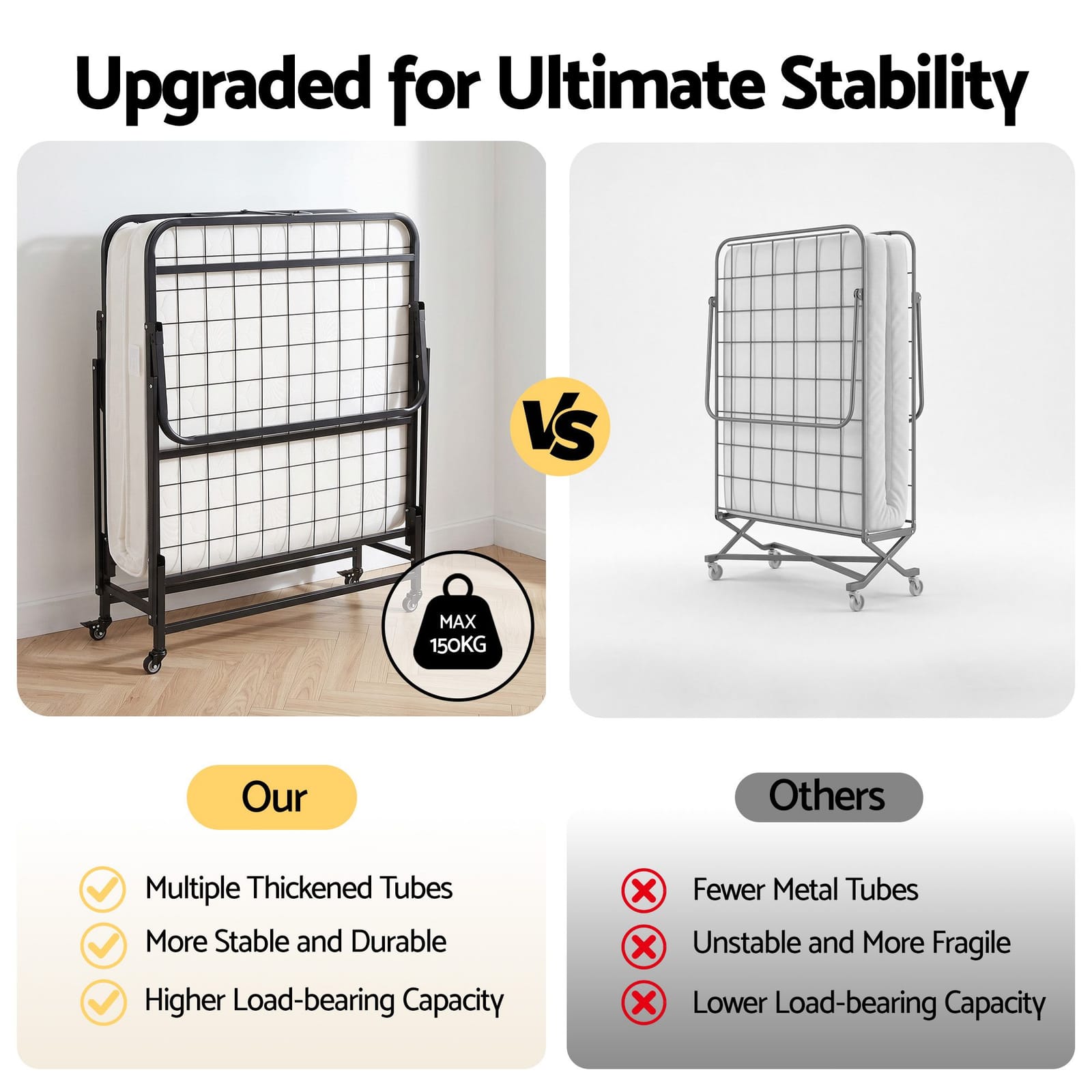 Folding Bed Portable King