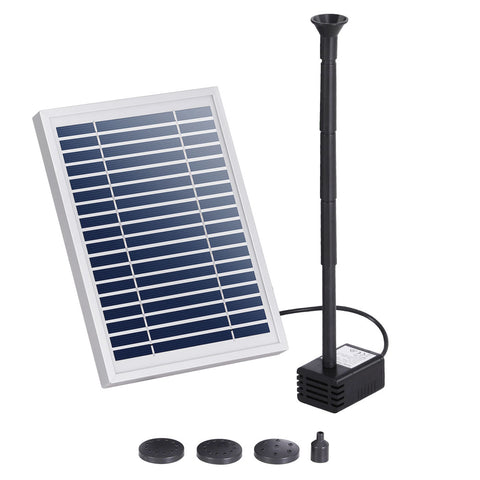 Solar Pond Pump Kit, Powered for Garden and Pool